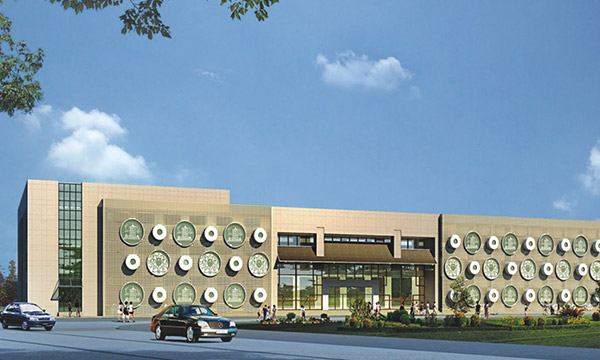 云南藝術館外墻沖孔鋁單板工程