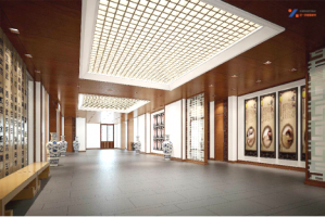 仿木紋鋁單板裝飾在人文、藝術、商業工程中的廣泛應用